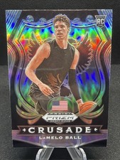 2020-21 Panini Prizm Draft Picks - Crusade LaMelo Ball #83 Silver Prizm (RC) USA