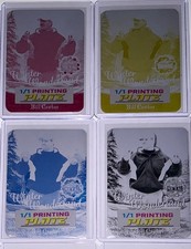 2025 Leaf Happy Holidays Bill Cowher Wonderland Printing Plate 1/1 Set