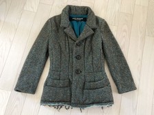 USED JUNYA WATANABE COMME DES GARCONS TWEED JACKET, SIZE GOOD