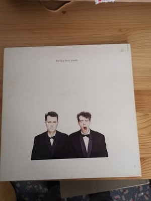 Pet Shop Boys Actually & Always On My Mind US 1988 EMI Import LP & 12''