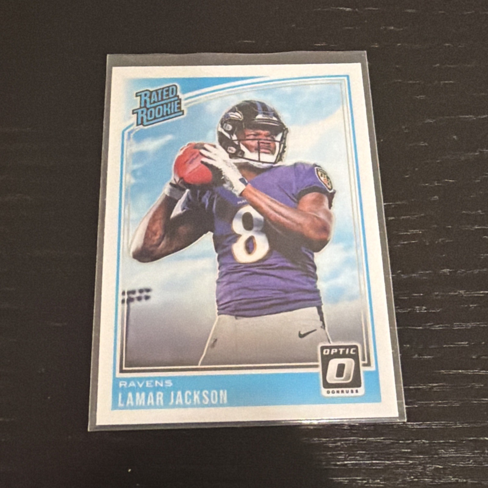 2018 Donruss Optic - Rated Rookie Lamar Jackson #167 (RC)