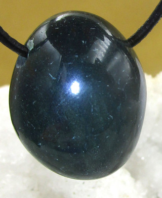 HELIOTROP  XL FREEFORM  Edelstein  Anhänger   TROMMELSTEIN   gebohrt   Nr.101
