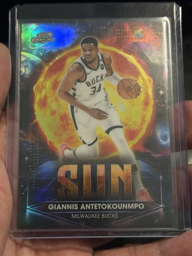 2025 Topps Cosmic Chrome Giannis Antetokounmpo Sun (RAW)