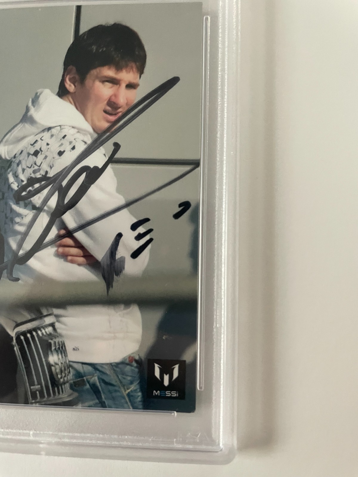 2013 Icons Lionel Messi Limited Coll-UK/Spain Ed. AUTO PSA/DNA view 3