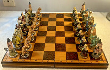 World of Warcraft Fantasy Resin Schachspiel & Brett König ist 10,5 cm Brett ist 40 cm