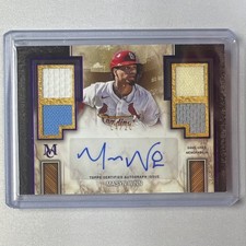 2025 Topps Museum Collection Masyn Winn Quad Relic Patch  Auto #04/20 !!🔥🔥