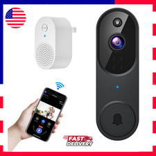 New Video Doorbell 1080p HD Camera WI-FI Night Vision Motion Detection Wireless