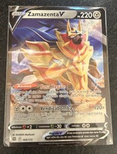 Zamazenta V 105/172 - Carta Holo Foil Near Mint Pokemon Astri Lucenti