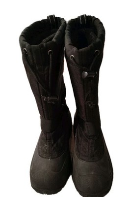 Kamik Winter Boots Mens Size 7 Black Insulated Rubber Shell  display picture 2