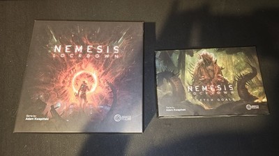 Nemesis: Lockdown by Awaken Realms with Stretch Goals & Acrylic Tokens