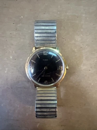 Vintage Timex Mens Quartz Watch Needs Battery