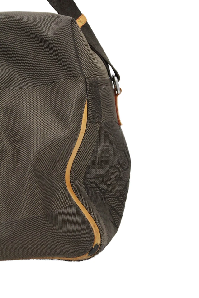 Bolso de mano Louis Vuitton para mujer Damier Geant Suvlan 2 vías equipaje de lona marrón Foto 2 de 4