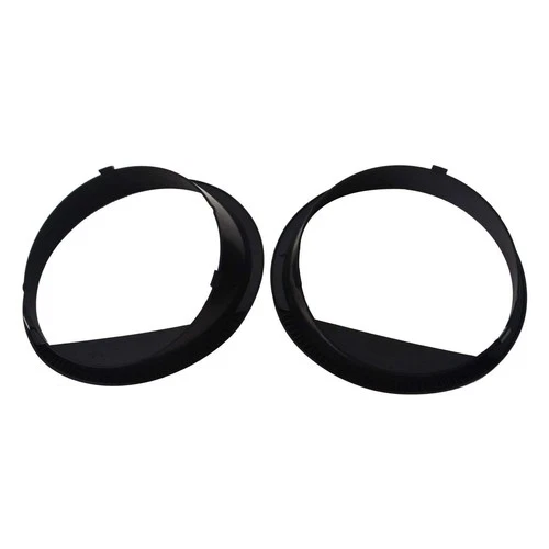 Accessories Headlight Bezels Cover Trim for 2007-17 Jeep JK Wrangler & Unlimited - Picture 4 of 12