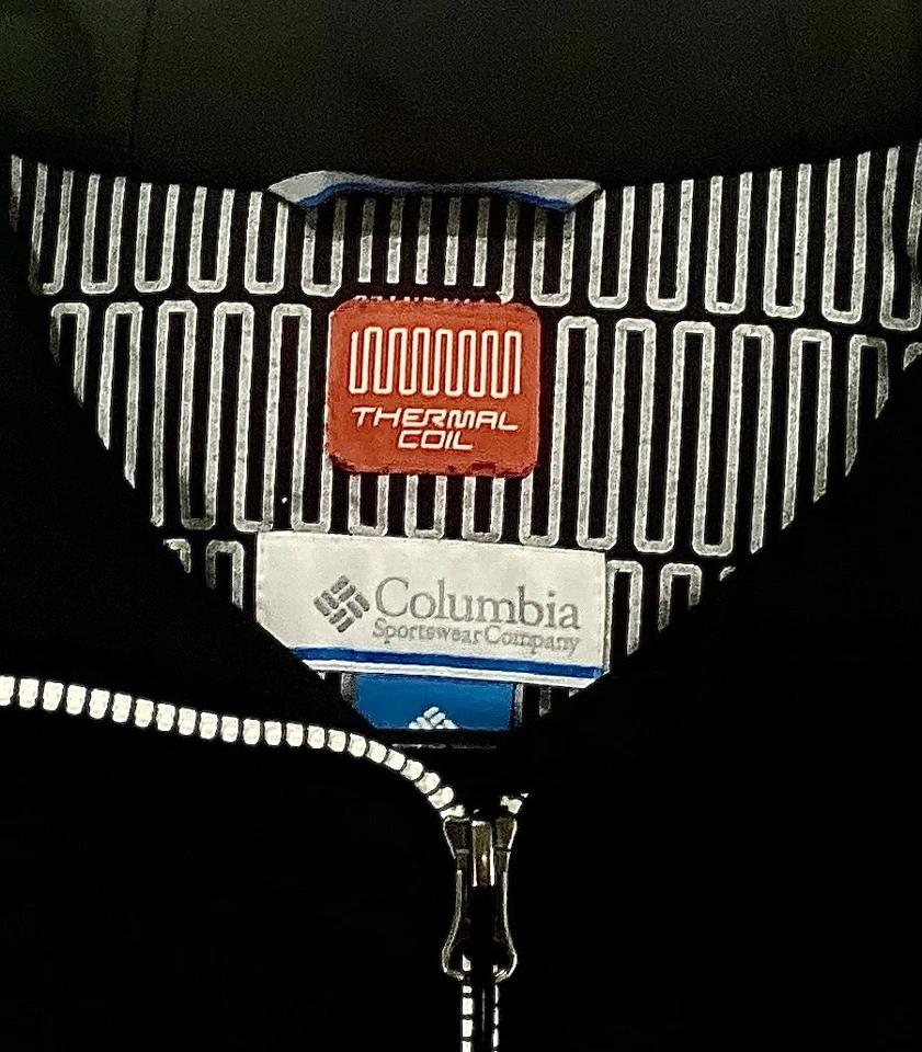 Columbia Men's Snow Daze Thermal Coil Hoodie Snowboarding Jacket Black - Image 2 of 4