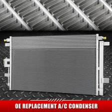 For 2018-2024 Chevrolet Equinox GMC Terrain OE Style Aluminum A/C AC Condenser