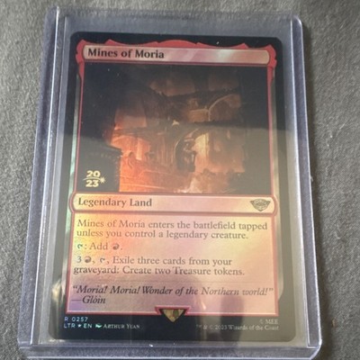 Wizards of the Coast Mines of Moria LOTR 0257 Rare Eng Foil Promo