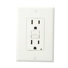 PASS & SEYMOUR 1595-TRLA TAMPER-RESISTANT GFCI RECEPTACLE15A 125V LIGHT ALMOND