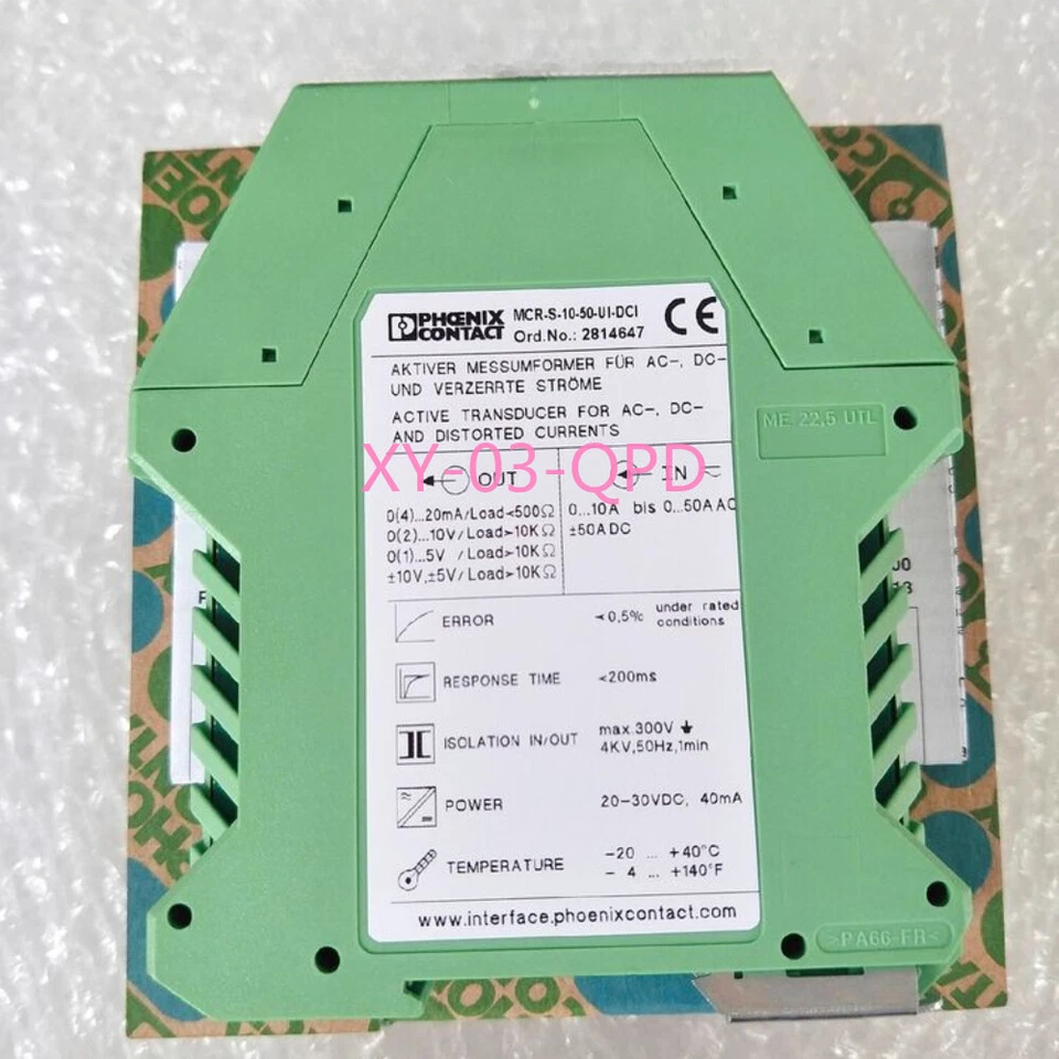 1PCS New in Box MCR-S-10-50-UI-DCI 2814647 Phoenix Current Transmitter - Image 3 of 3
