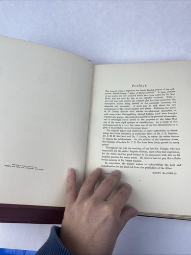 1927 Jacobi's Atlas of Dermochromes 4th Ed. 2 Volume Set Illustrated MacCormac - Picture 18 of 24