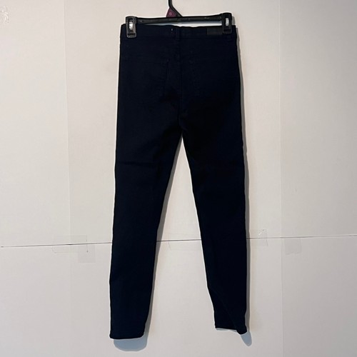 Jordache Girls Jeans Size 14 Slim Jet Black Suede Super Skinny Stretch Pants - Picture 5 of 7