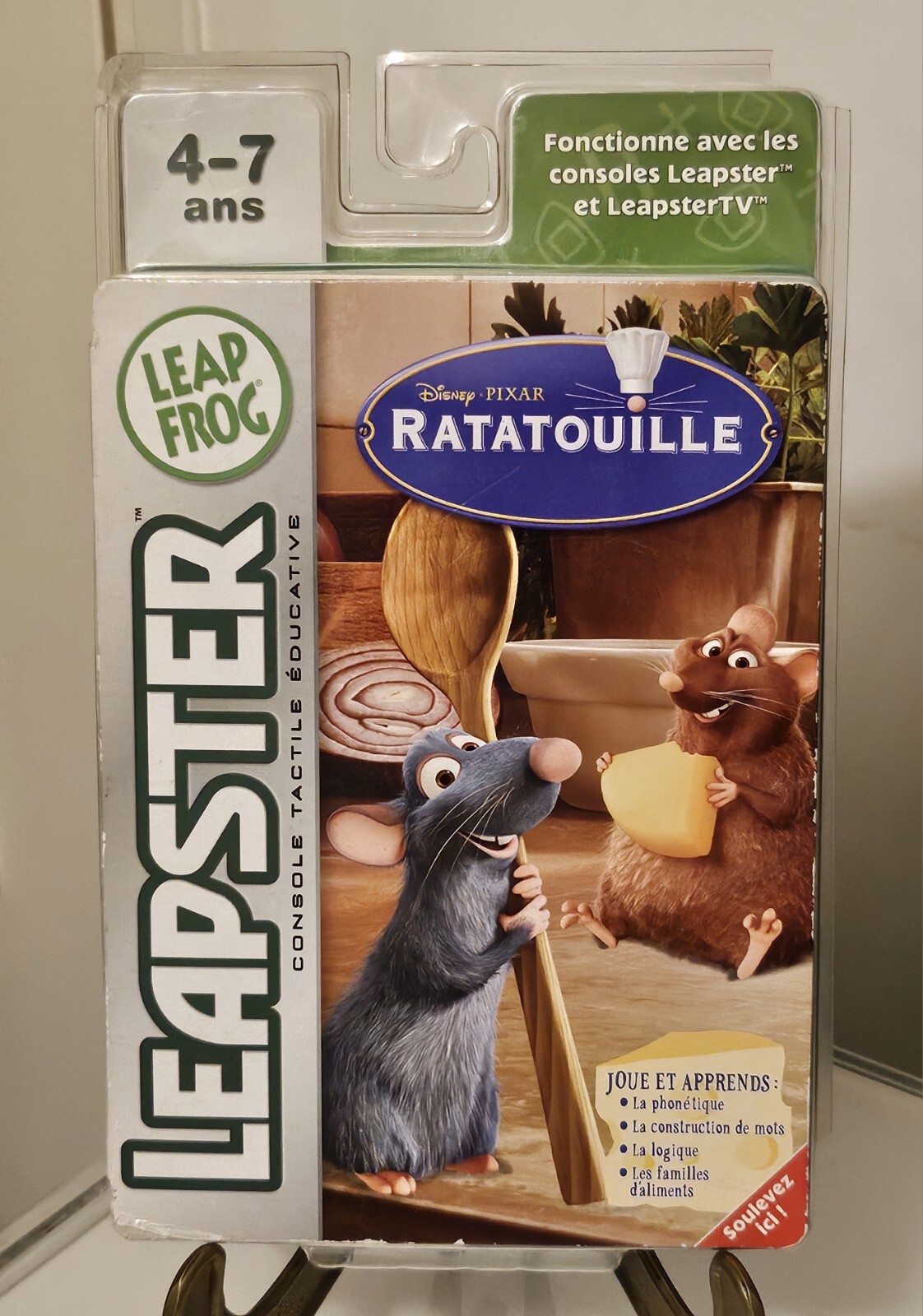 Jeu Leapster Ratatouille Leapfrog neuf sous blister à offrir pour console et TV