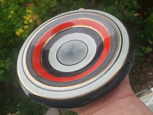 🔶️SICART SPAGNOLO MANGIAROTTI BITOSSI ITALY BOWL ART POTTERY MCM sottsass #6 - Picture 3 of 10