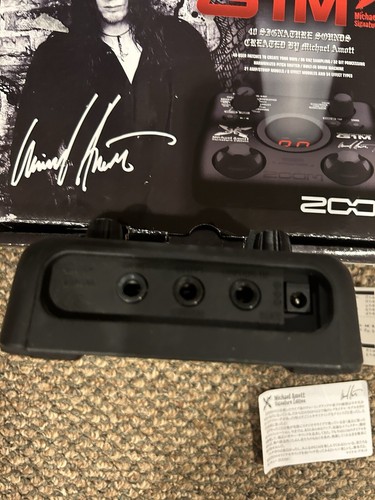 ARCH ENEMY MICHAEL AMOTT SIGNATURE G1M ZOOM STOMPBOX GUITAR EFFECTS USED - Picture 9 of 9