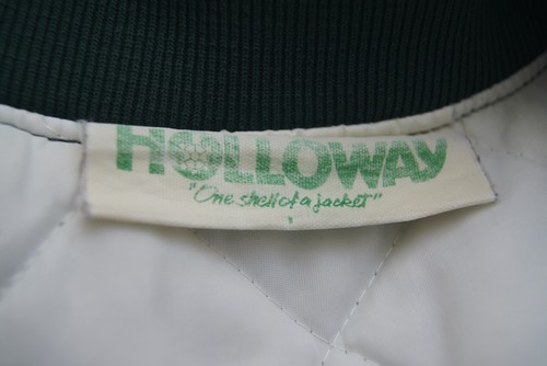 Vintage High School Bomber Jacket Nylon Made in USA Holloway Casa Grande HS Foot - Picture 6 of 9