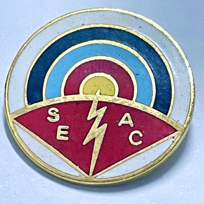 Vintage SEAC Archery Enamel Pin - FREE POSTAGE
