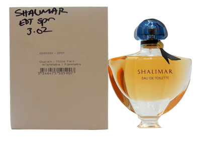 SHALIMAR BY GUERLAIN EAU DE TOILETTE SPRAY 90 ML/3 FL.OZ.  (T)