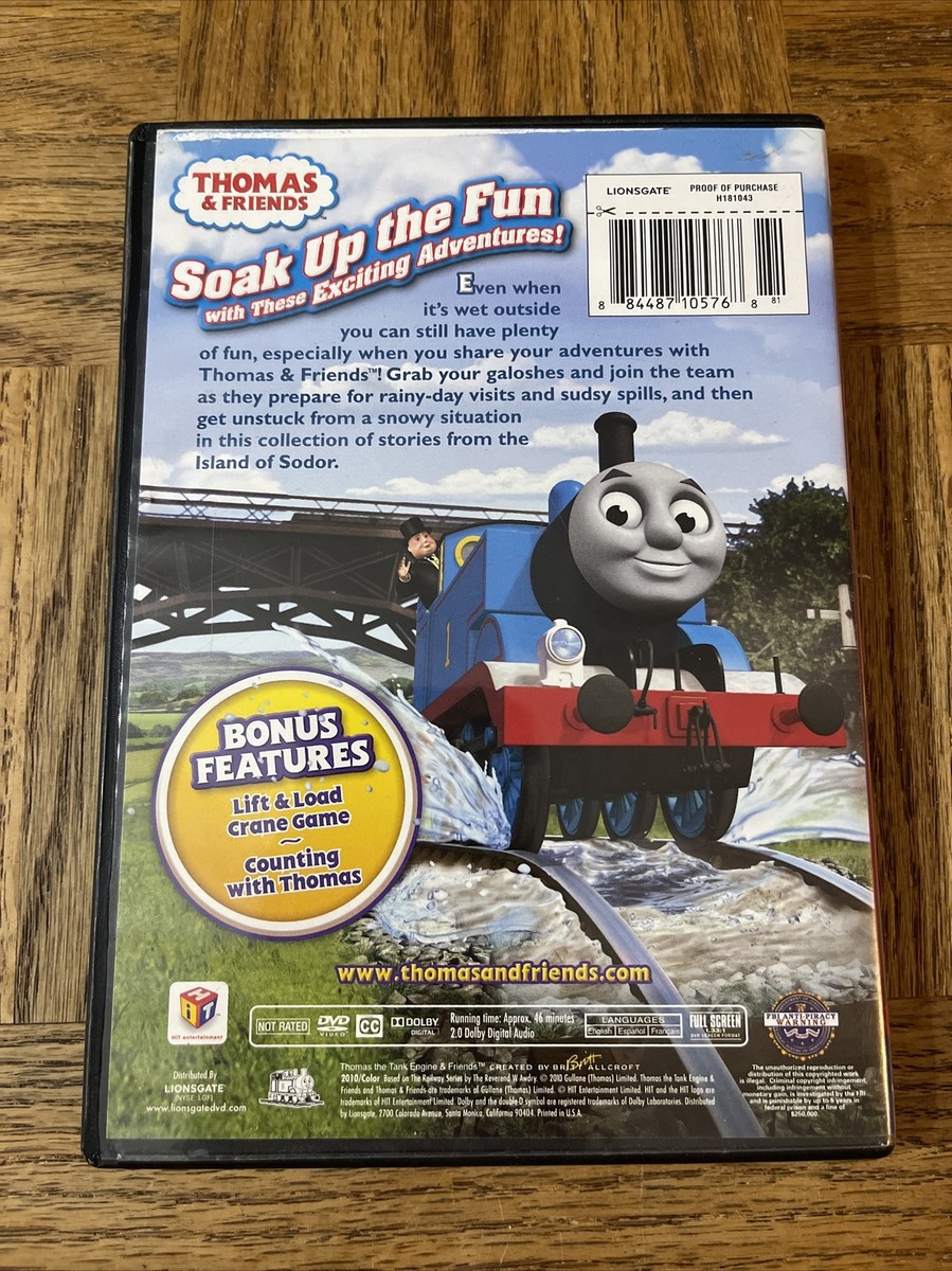 Thomas And Friends Splish Splash Splosh DVD 884487105768| eBay