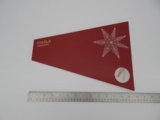 IKEA Strala Christmas Snowflake 405.038.53 2116 Lot of 3 - NEW