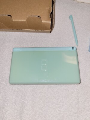 Nintendo DS Lite Mint Green System Complete CIB, Good Shape, Works