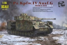 Border Model 1/35 Pz.Kpfw.IV Ausf.G Mid/Late *2 in 1* #BT-001 #BT001 