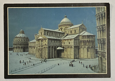 Vintage Postcard Gianfranco Pellegrini  Pisa  Cathedral Old Architecture P2