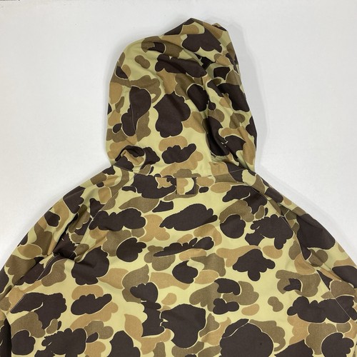 Vintage Cabela's Gore Tex Waterfowl Camo Hooded Parka Jacket Men’s Sz Medium - Picture 5 of 12