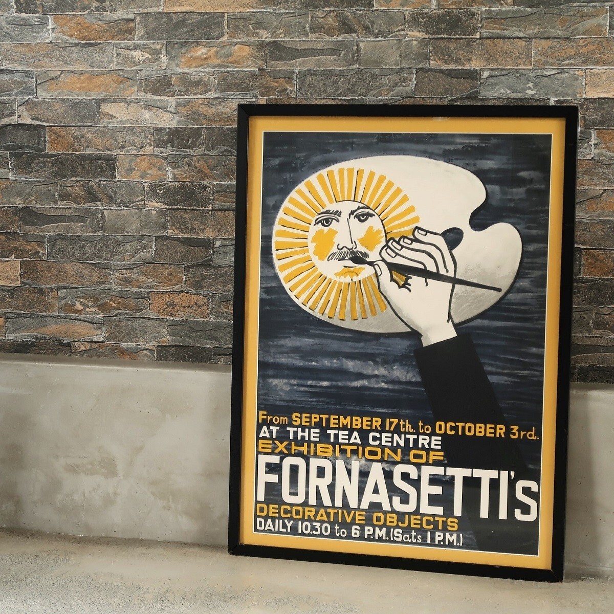 匿名配送希少90's】Piero Fornasetti アート ハガキ 美術館 匿名配送