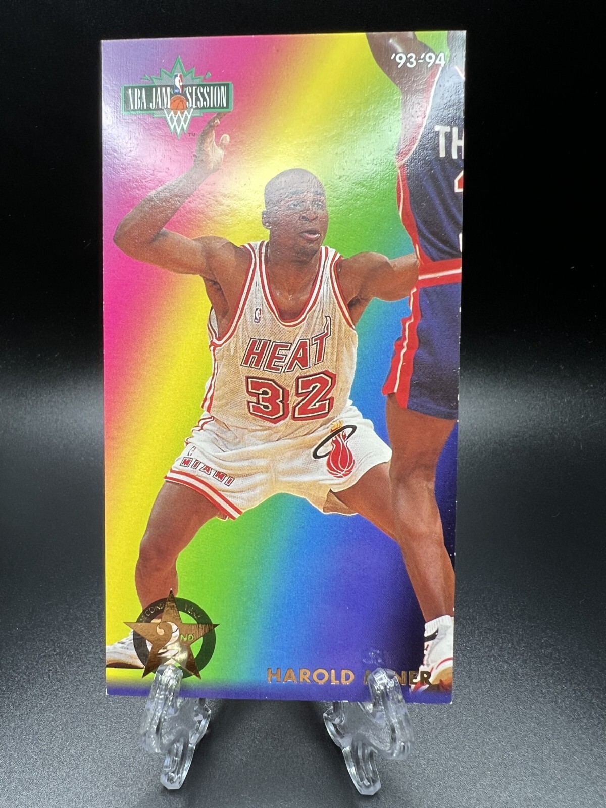 1993-94 Fleer NBA Jam Session Second Year Stars Harold Miner #5