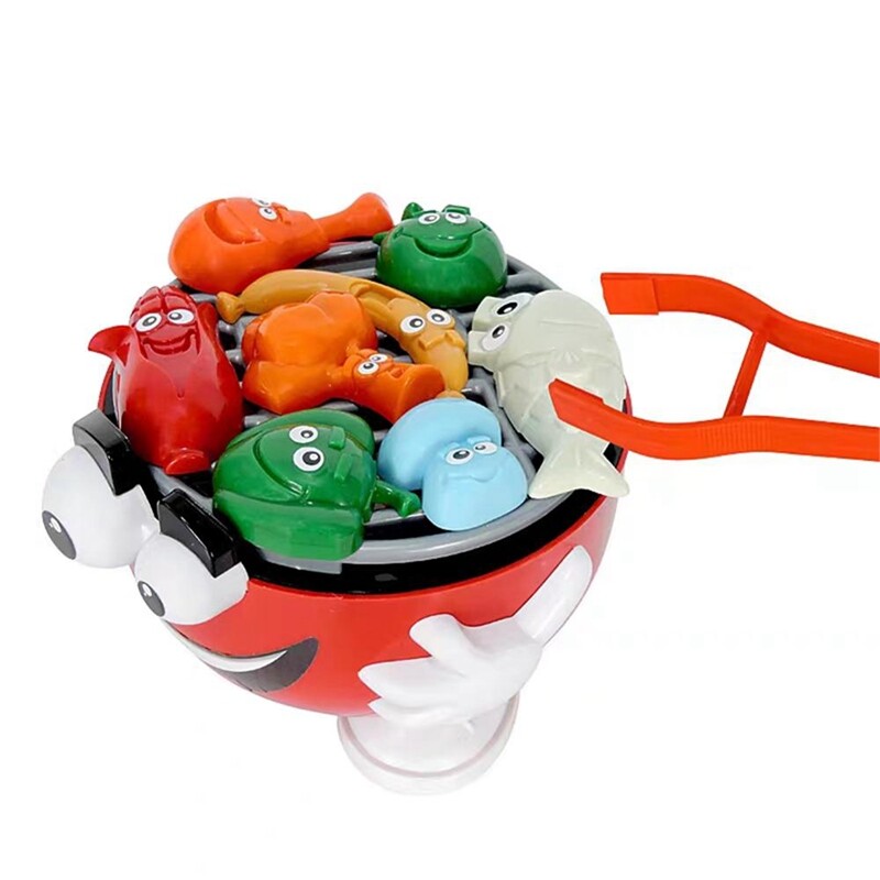 Barbeque Party Action and Reflex Game Set Kids BBQ Games Tricky