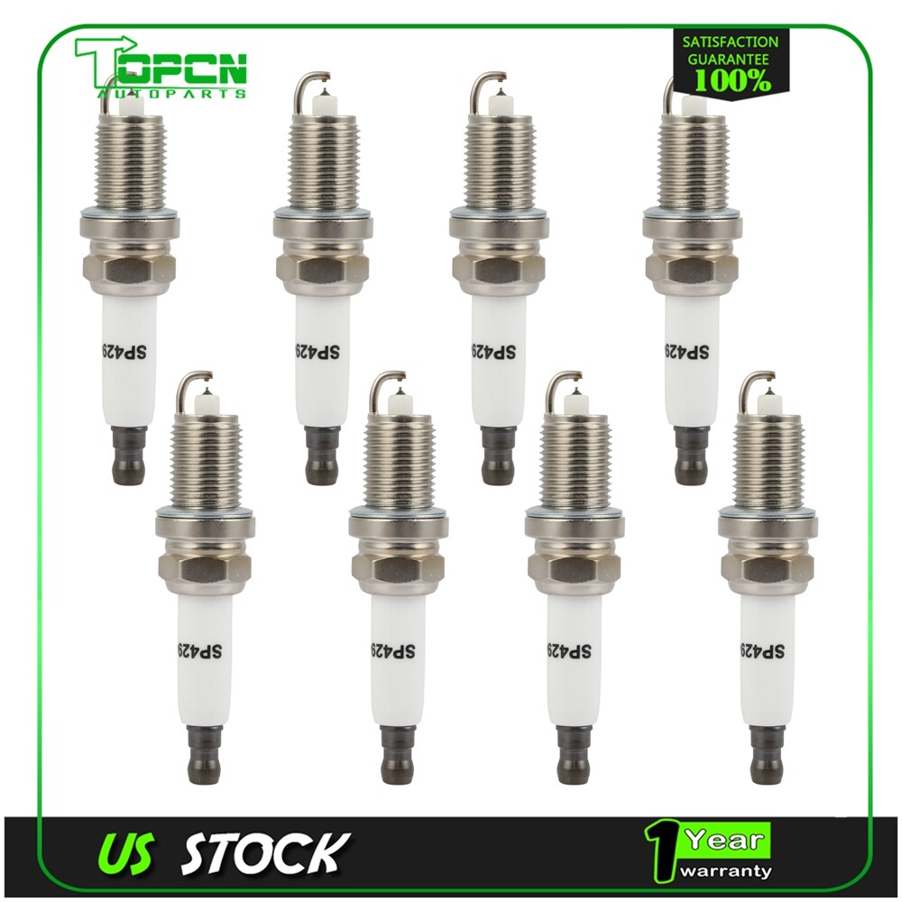 Fits BMW 550i 650i 2006-2010 750i 750Li 2006-2008 4.8L Iridium Spark Plugs - 8PC