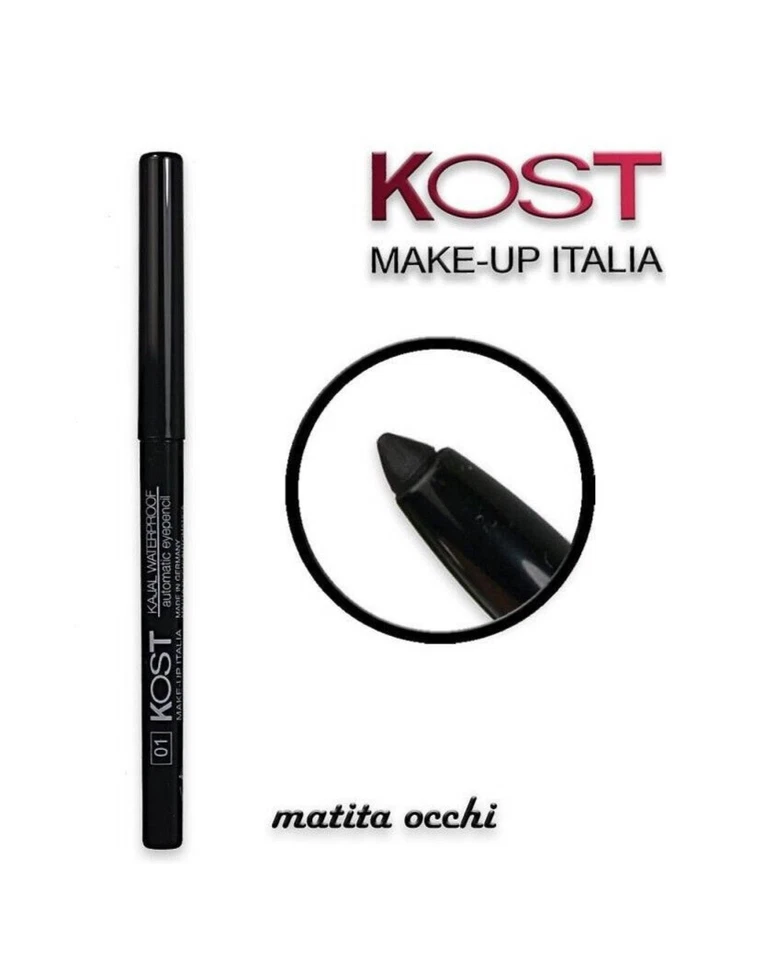 Kost Matita Occhi Automatica Kajal Waterproof NERO