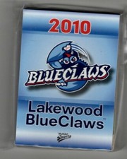 2010 LAKEWOOD BLUECLAWS  TEAM SET NEW COMPLETE DARIN RUF RC
