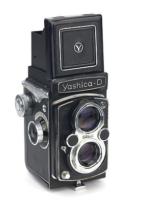 Yashica D Replacement Cover - Laser Cut Recycled Leather - Moroccan