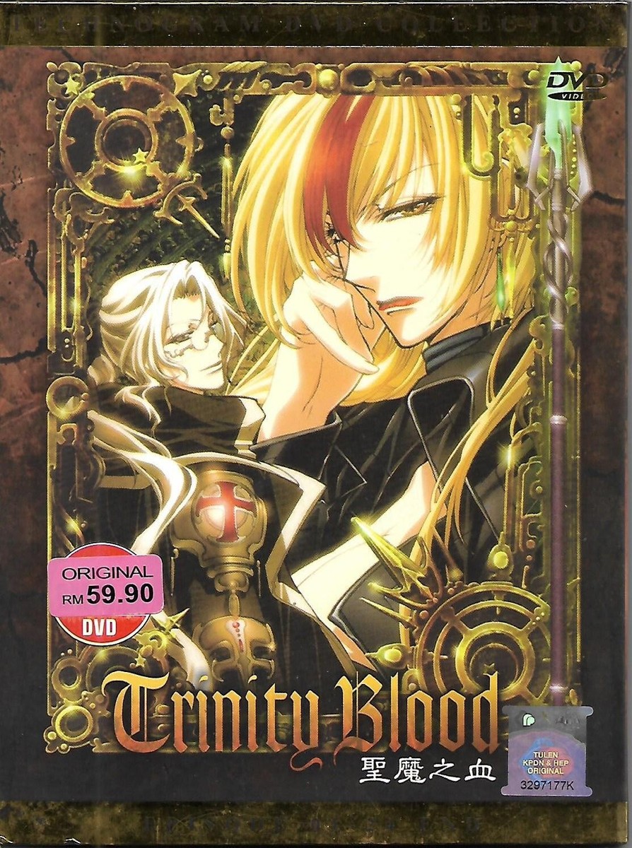 Trinity Blood Episode 1-24End Japanese Anime DVD Classic