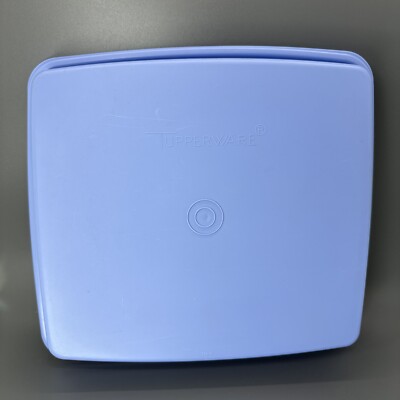 TUPPERWARE Large REPLACEMENT LID SEAL 10.5 x 9.5'' #722-4 Blue IMPERFECT VTG NOS