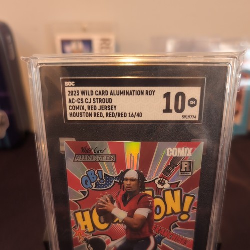 CJ STROUD COMIX ROOKIE RED/RED 16/40 SGC Gem Mint 10 🔥 - 第 3/5 張圖片