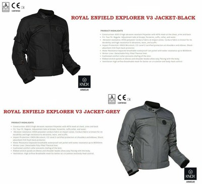Royal enfield explorer v3 jacket Outlet