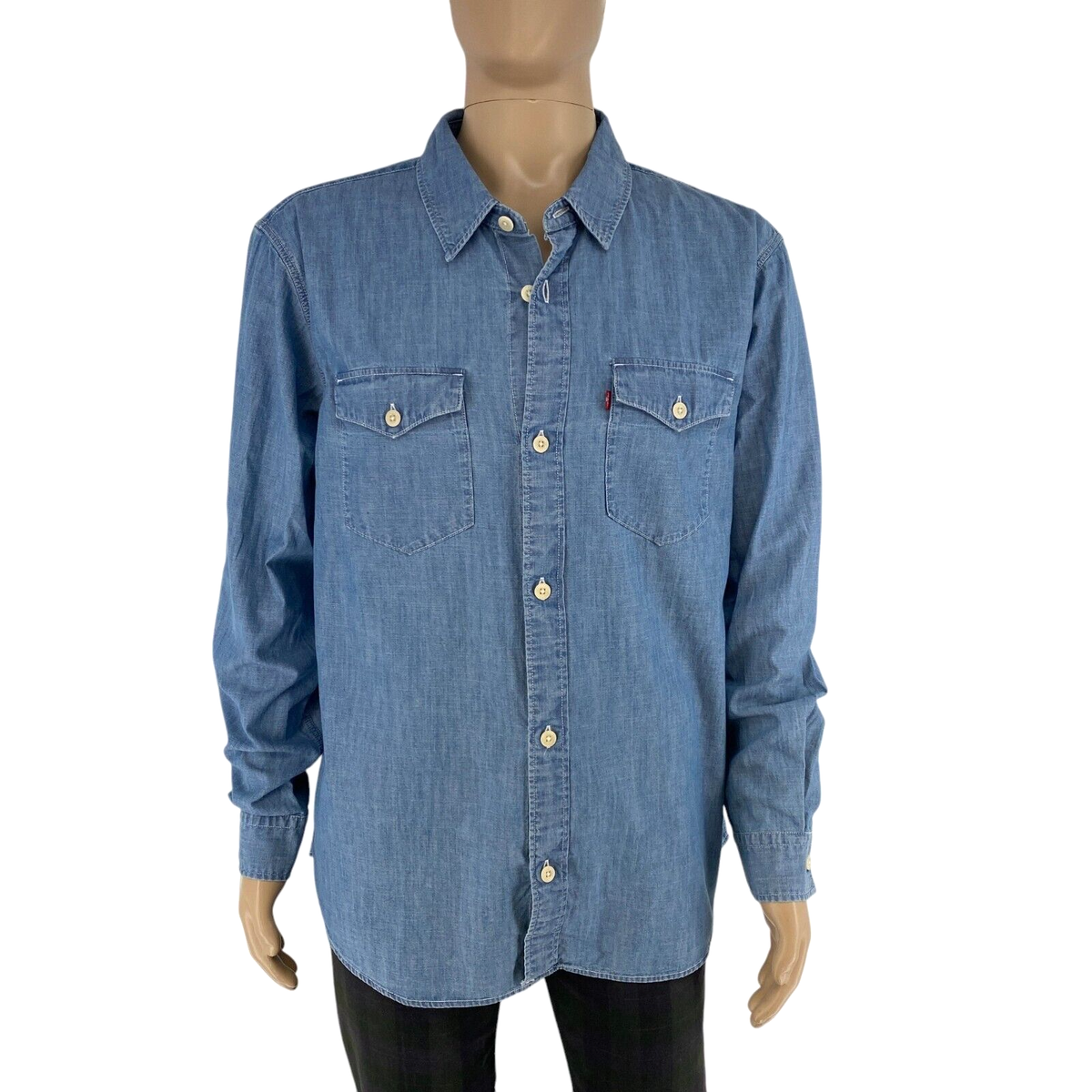 Washington Levi's Workwear Shirt Levi Denim Work Shirts Levi`s Men