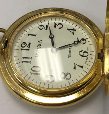 unitron quartz pocket watch