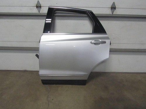 17-22 CADILLAC XT5 AT AWD Left Rear Driver Door Switchblade Silver Metallic GAN